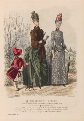 Справочник моды: Журнал большой моды. 1887. 